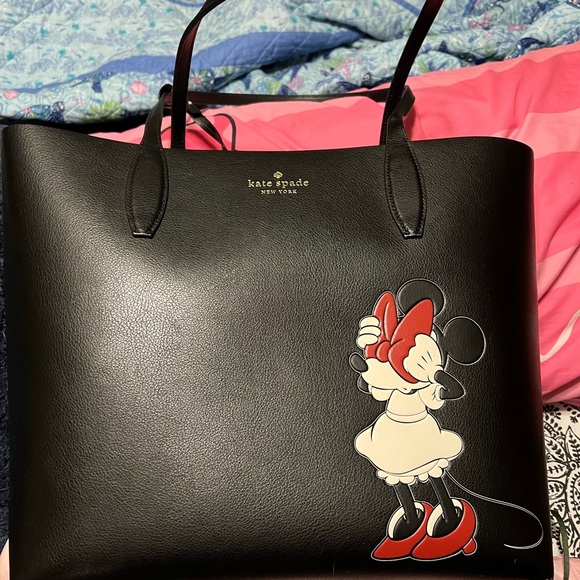Disney X Kate Spade New York Minnie Mouse Tote Bag - Picture 2 of 8